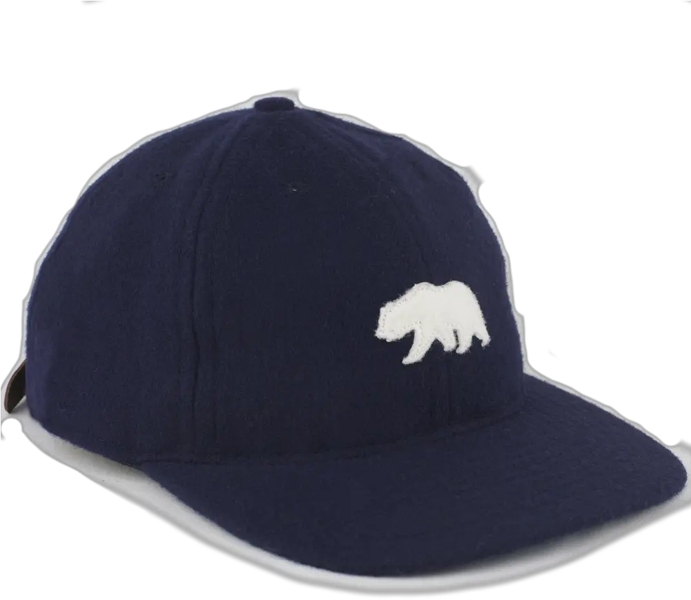  Taylor Stitch X Ebbetu0027s California Bear Cap Navy White Baseball Cap Png California Bear Png