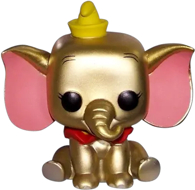  Covetly Funko Pop Disney Dumbo Gold 50 Funko Pop Dumbo Png Gold Icon