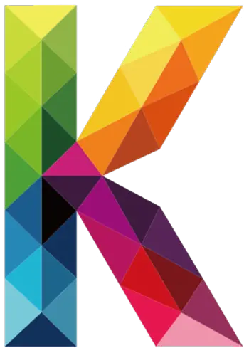  Letter K Png Colorful K Letter Art Kappa Transparent Background