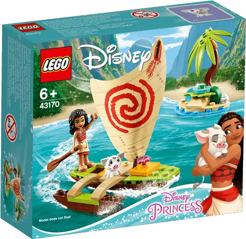  Brickmagic Asia 43170 Lego Disney Princess Moanau0027s Ocean Disney Store Png Moana Characters Png