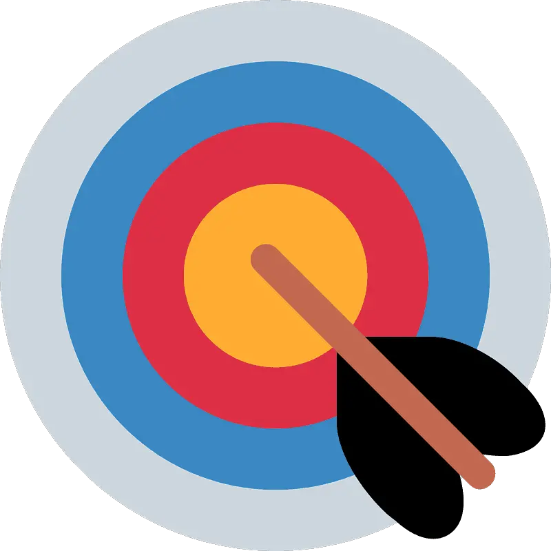  Direct Hit Archery Goal Target Mission Icon Hit Moor Park Tube Station Png Target Icon Png