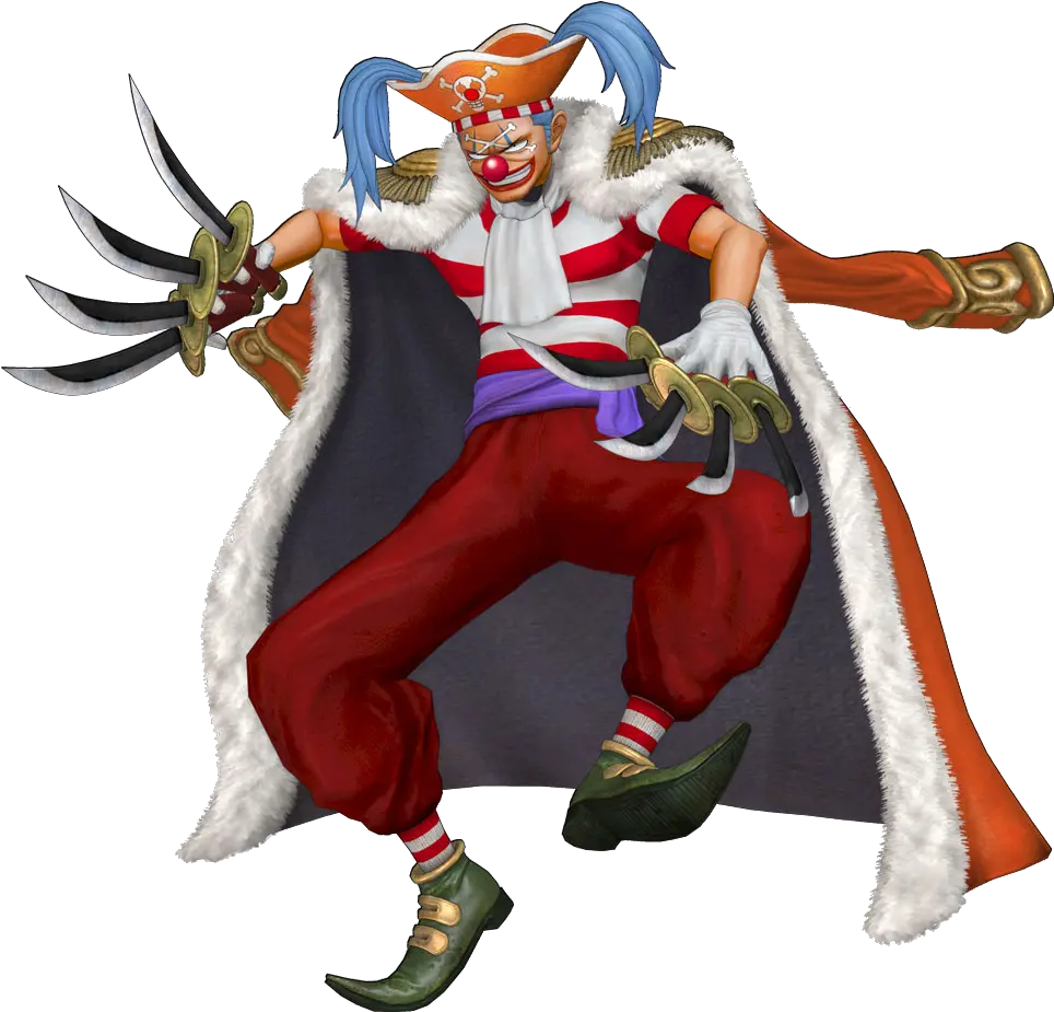  Transparent Background Zerochan Anime Image Board Buggy The Clown One Piece Png Clown Transparent Background