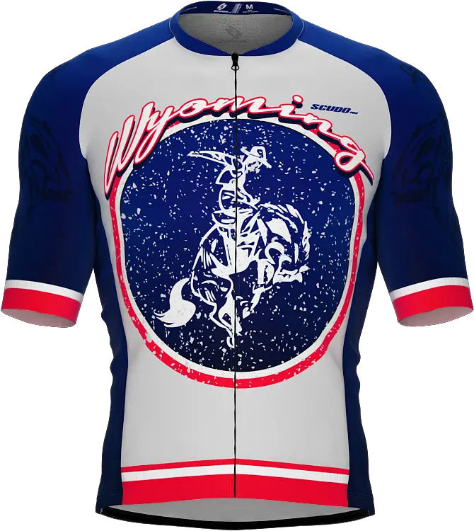  Scudopro Pro Elite Short Sleeve Cycling Jersey Wyoming Usa State Icon Landmark Symbol Identity Men And Women Long Sleeve Png Men Women Icon