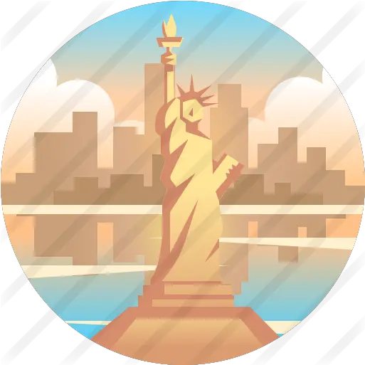  Statue Of Liberty Free Travel Icons Illustration Png Statue Of Liberty Png