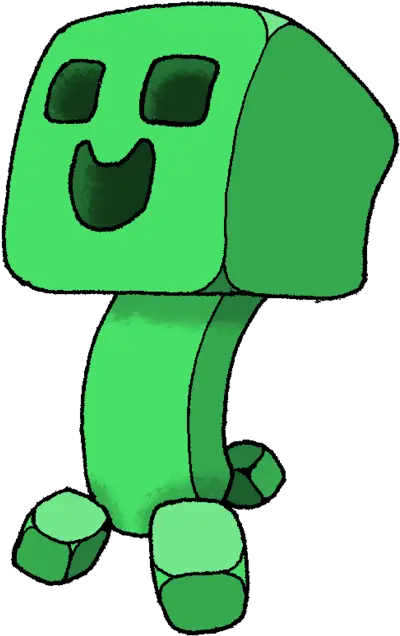  Download Creeper Face Drawing Creeper Fondo Transparente Png Creeper Face Png