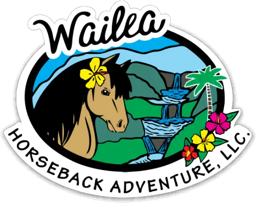  Wailea Horseback Adventure Ride U0026 Waterfall Swim Clip Art Png Adventure Png