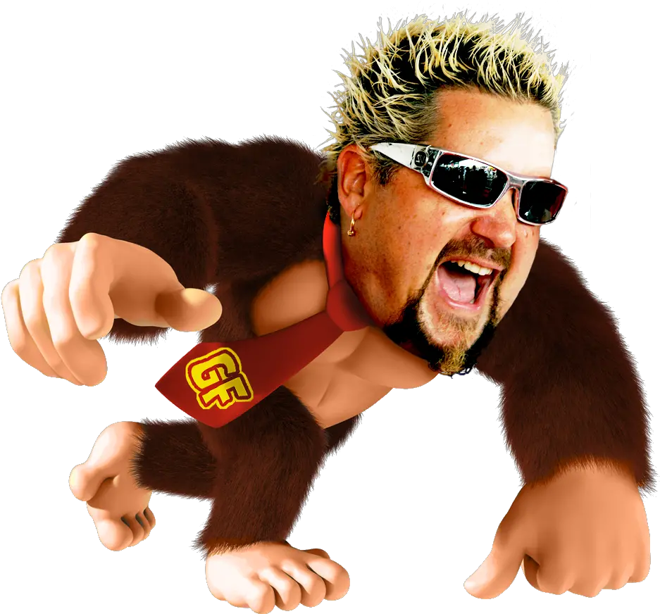  Guy Fieri Hair Png Picture Donkey Kong Mario Party 8 Guy Fieri Png