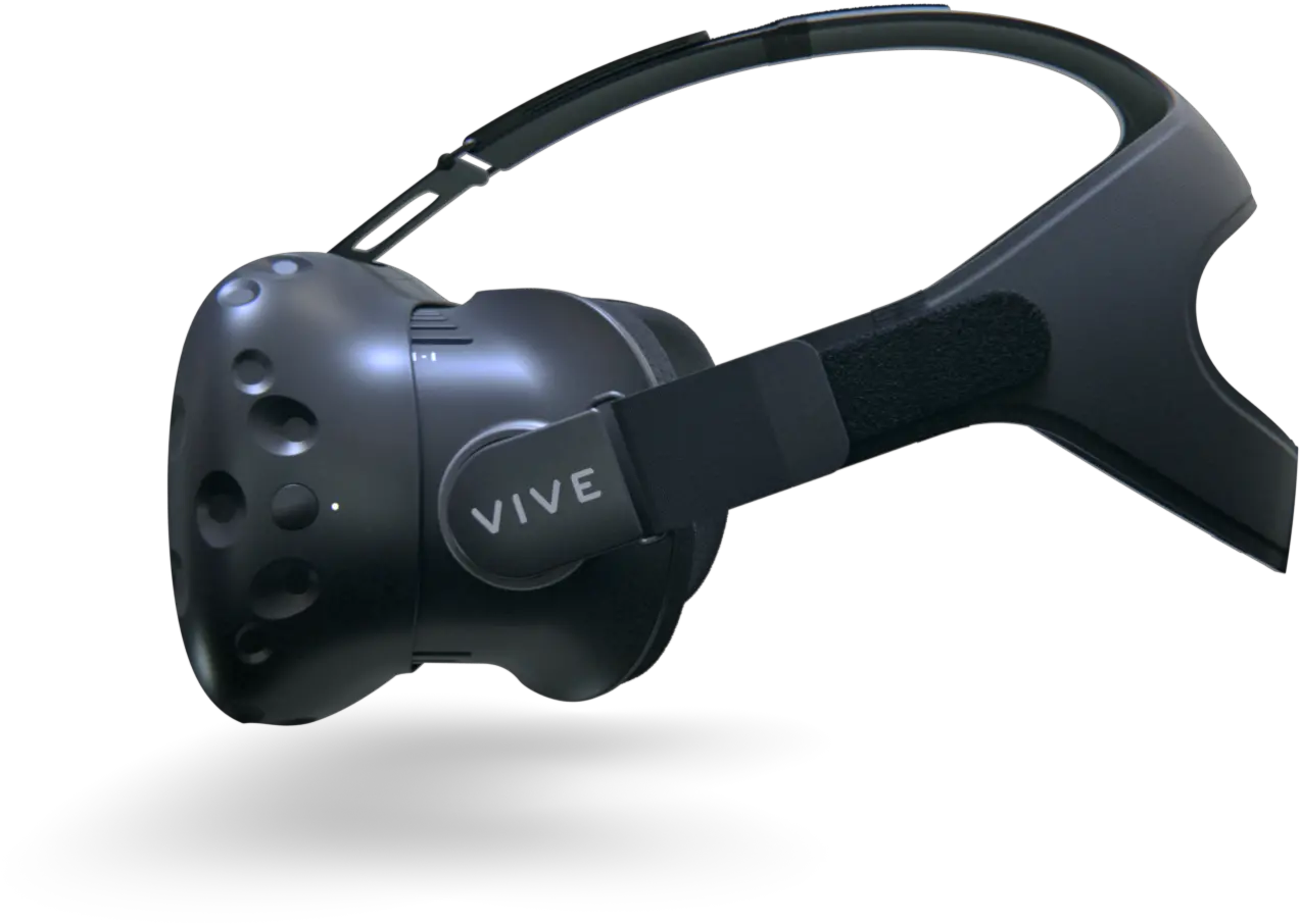  Htc Vr Headset Side View Png Vr Headset Png