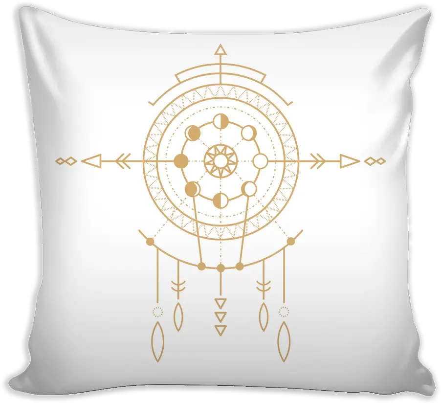  Download Official Moon Phase Tribal Pillow Cover Let That Shaman Drawing Png Shit Emoji Png