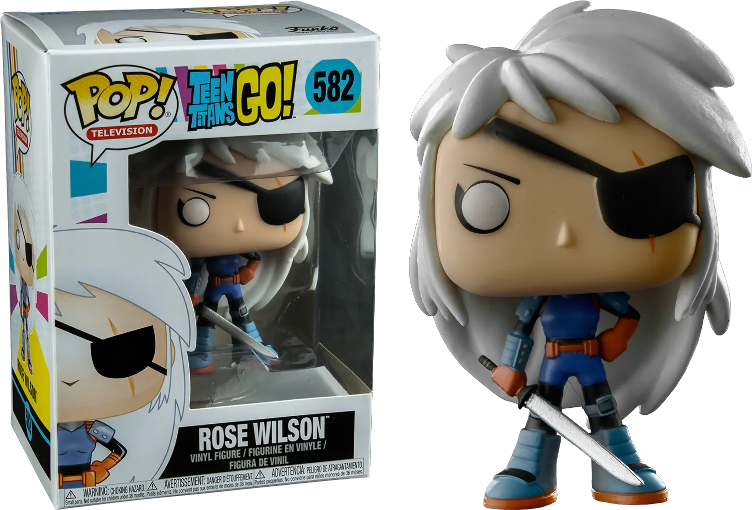  Teen Titans Rose Wilson Funko Pop Png Teen Titans Png