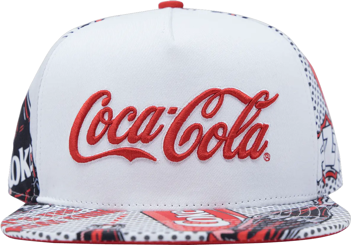  Coca Cola Pop Art Baseball Cap Apparel Coke Store Drink Png Coke Logo Png