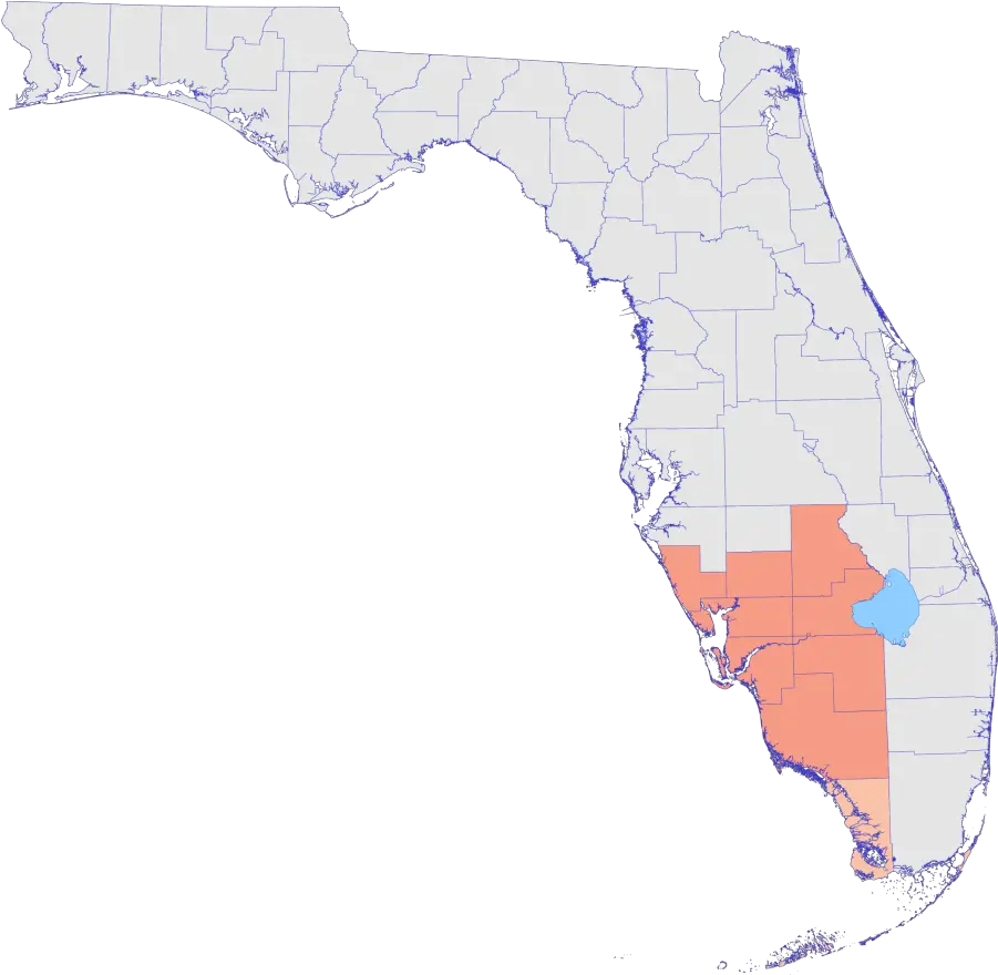  South District Map University Of Florida Gainesville Gators Png Florida Map Png