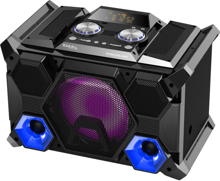  Sound Box 400w With Usb Sd Fm U0026 Bluetooth Système Audio Portable Png Bluetooth Png