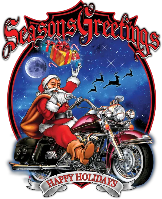  Download Seasons Greetings Happy Holidays Happy Holidays Happy Holidays Motorcycle Png Holiday Images Png