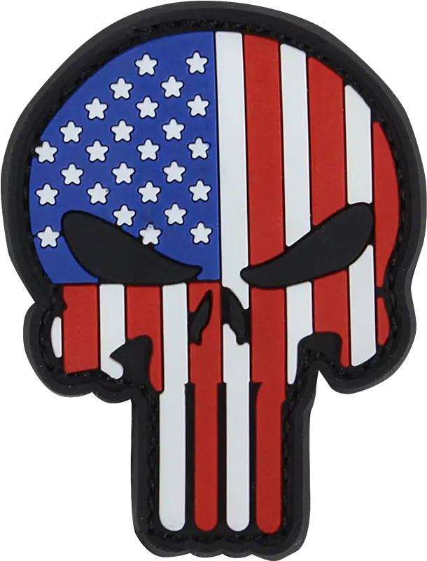  Punisher Skull American Flag Morale Punisher Skull Flag Transparent Png Punisher Skull Transparent