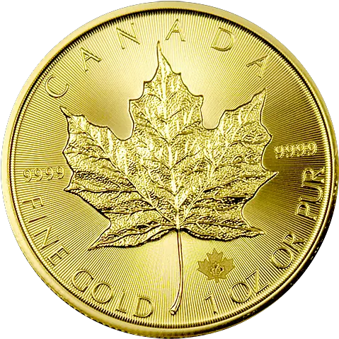  Canadian Maple Leaf Gold Coins Spot Price Current 2015 Canadian Maple Gold Leaf Coin Png Canada Maple Leaf Png