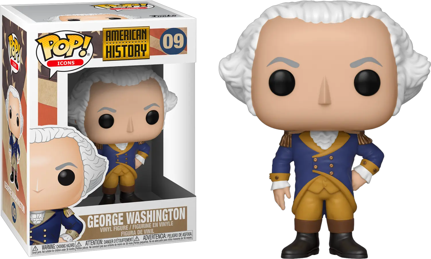  George Washington Pop George Washington Funko Pop Png George Washington Png