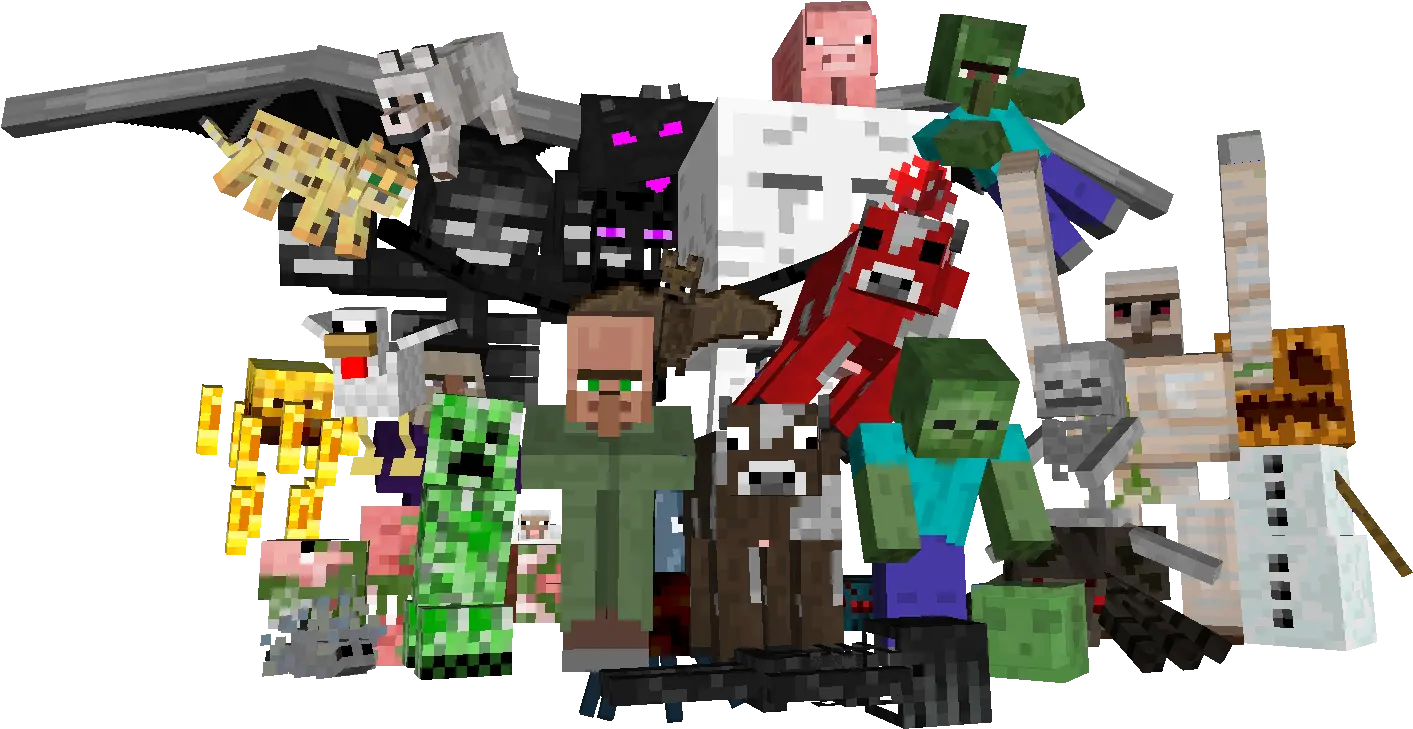  A Group Photo Wallpapers And Art Mineimator Forums Minecraft Ender Dragon Toy Png Ender Dragon Png