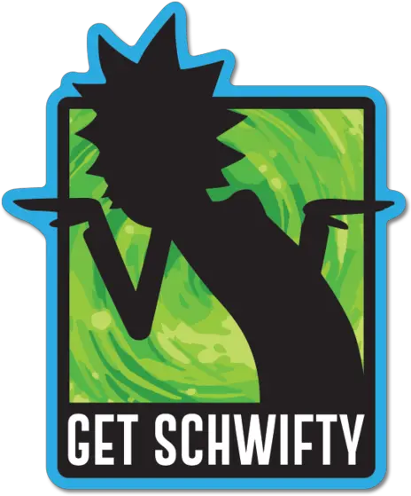  Rick And Morty Stickers Png Image Rick And Morty Get Schwifty Sticker Morty Transparent