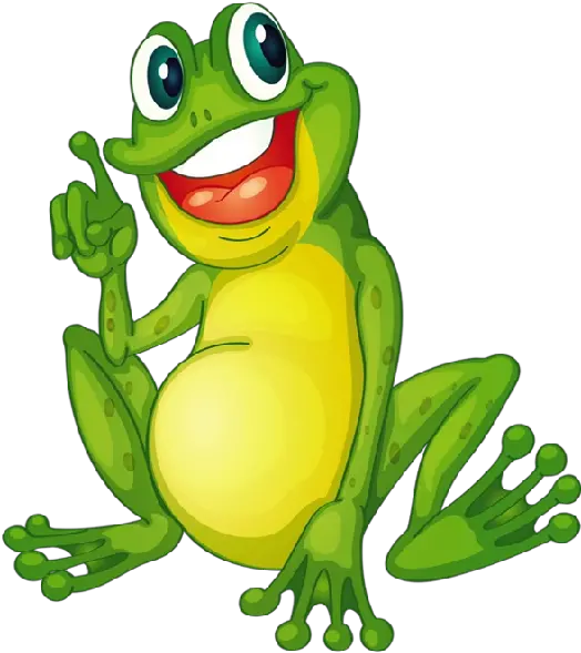  Funny Frog Cartoon Animal Clip Art Cartoon Transparent Frog Png Frog Transparent Background