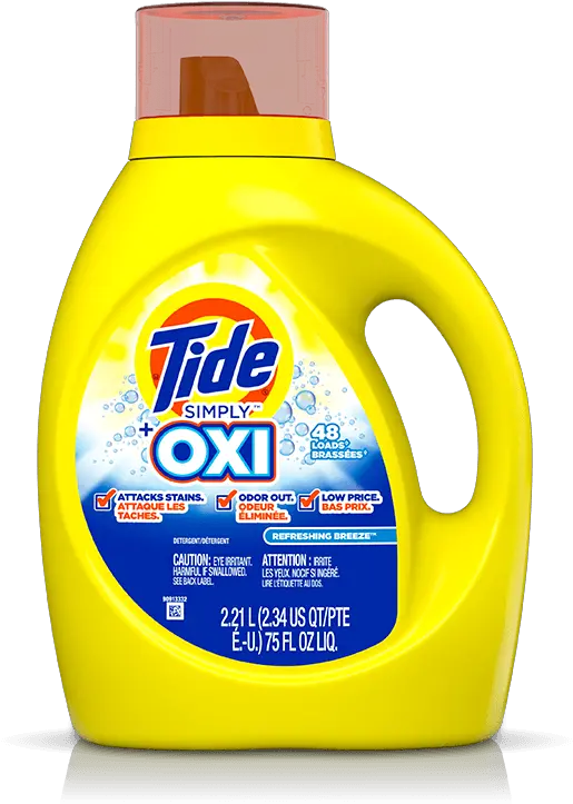  Download Tide Simply Plus Oxi Liquid Laundry Detergent Sensitive Skin Png Tide Pod Transparent Background