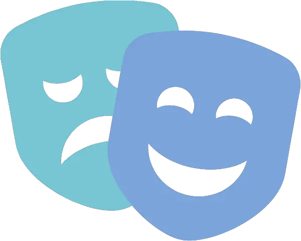  Leading With Emotion Happy Png Drama Masks Icon