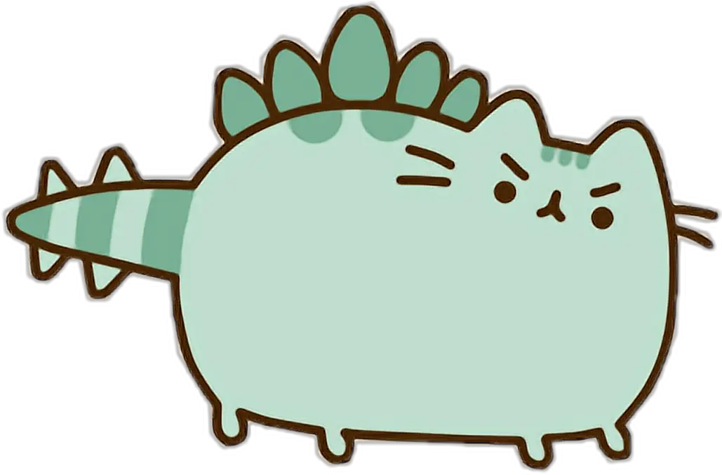  Dino Pusheen Pusheen Dinosaur Transparent Cartoon Jingfm Pusheen Dino Png Pusheen Transparent