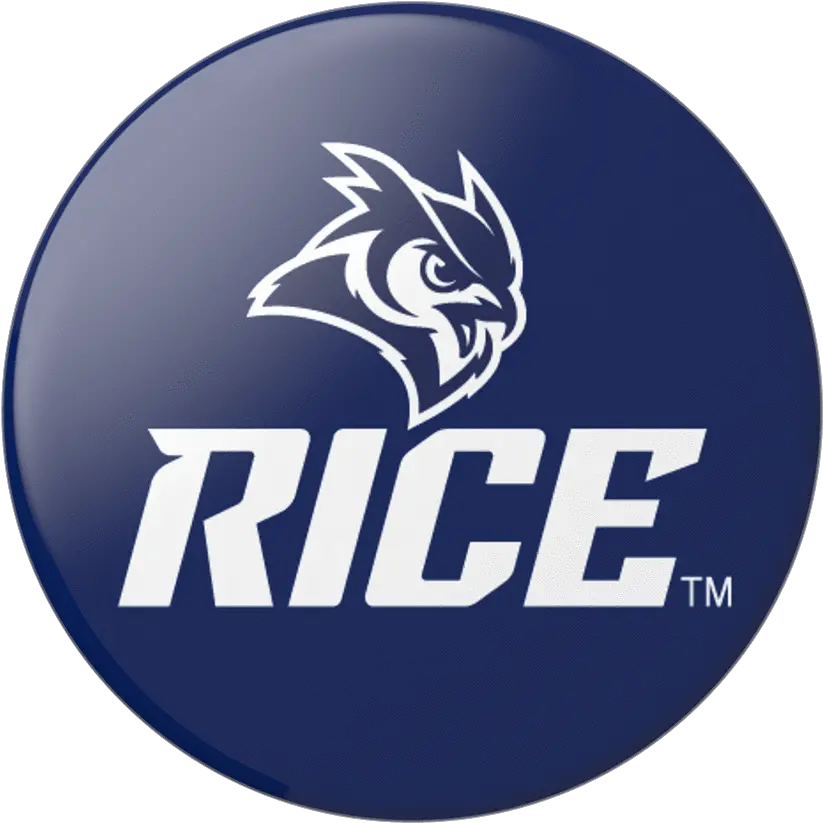  Popsockets Popgrip Rice Logo Swappable Phone Grip Logo Rice Football Png Telephone Logo