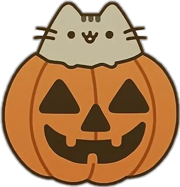  Download Free Pusheen Sticky Notes Clipart Pusheen In A Pumpkin Png Pusheen Png