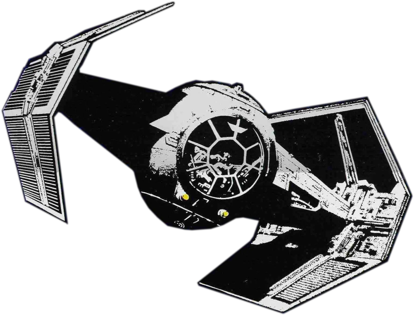  Star Wars Spaceship Vector Png Tie Fighter