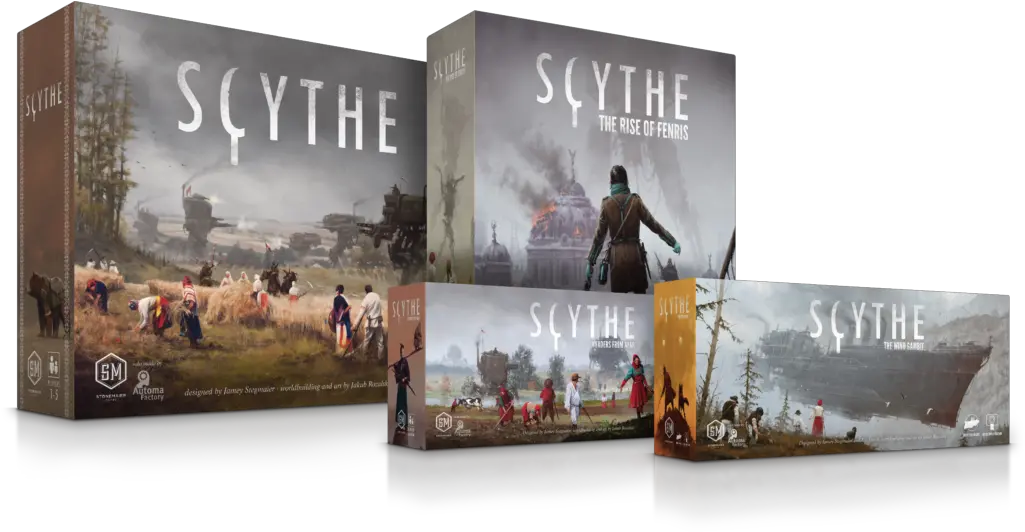  Our Games Scythe Board Game Invaders From Afar Expansion Png Scythe Png