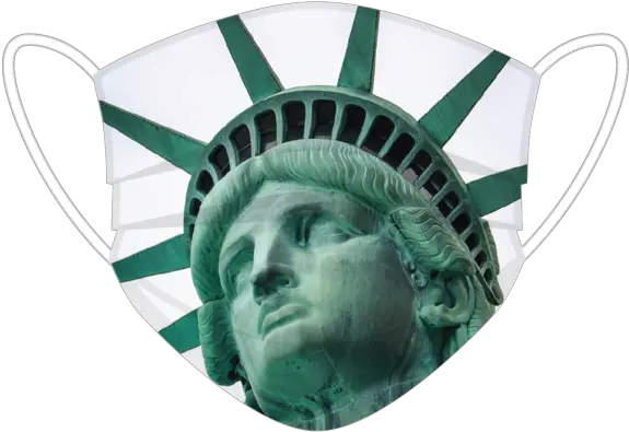  Statue Of Liberty Face Cover Statue Of Liberty National Monument Png Statue Of Liberty Logo