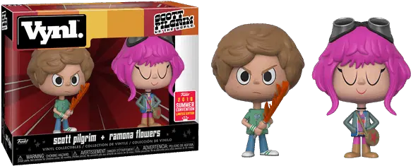  Scott Pilgrim U0026 Ramona Flowers Sdcc18 Vynl Scott Pilgrim Scott Pilgrim Ramona Game Png Scott Pilgrim Png