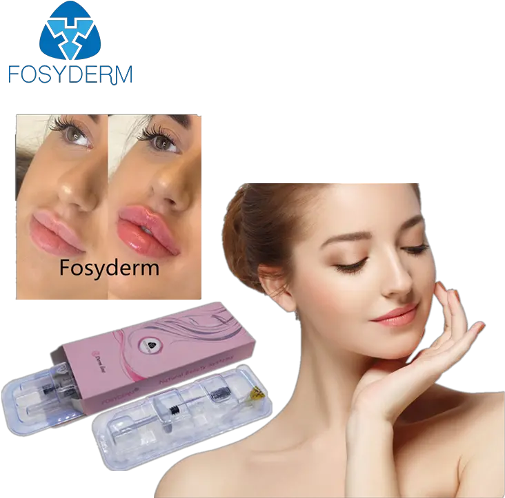  Fosyderm 2ml Derm Lines Injectable Dermal Filler For Lips Facial Cantik Png Lips Transparent