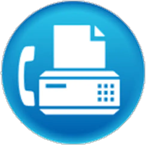  Fax Icon Png Blue Blue Icon Fax Fax Icon