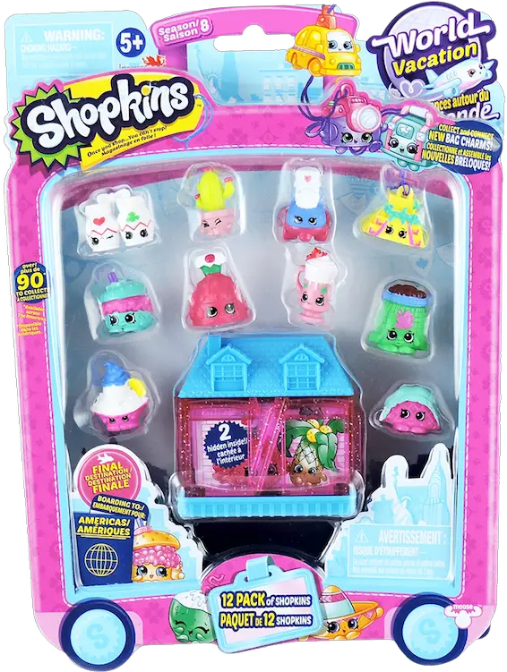  Download Hd Americas 12 Pack Image Shopkins Transparent Shopkins World Vacation America Season 8 Png Shopkins Png