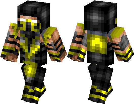  Download Scorpion Mortal Kombat Minecraft Skin Full Size Tf2 Spy Minecraft Skin Png Mortal Kombat Scorpion Png