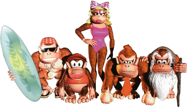  Donkey Donkey Kong Country 1994 Png Donkey Kong Country Logo