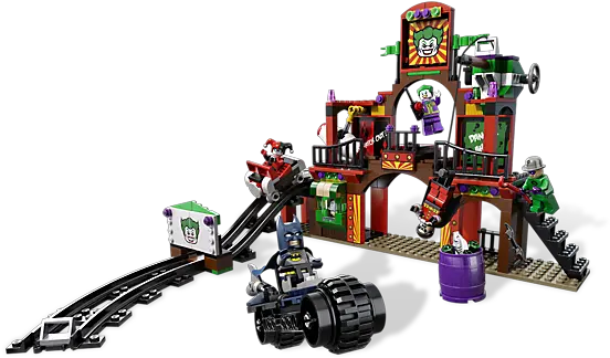  Lego Batman Review Dynamic Duo Funhouse Escape The Beat Lego 6857 Png Lego Batman Png