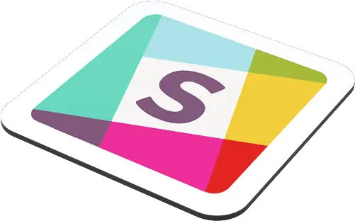  Slack Icon Coaster Just Stickers Vertical Png Slack Icon