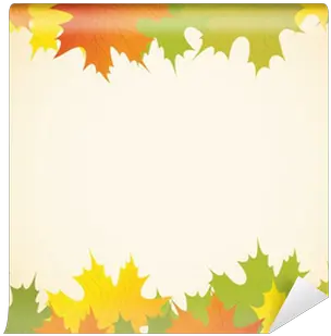  Abstract Autumn Background With Maple Leaves Vector Wall Mural U2022 Pixers We Live To Change Maple Leaf Png Leaf Vector Png