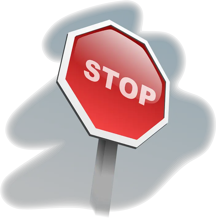  Stop Sign Traffic Touche Pas À Mes Vacances Png Stop Sign Free Icon Vector