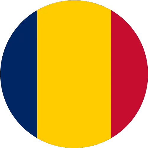  Vector Country Flag Of Chad Circle Vector World Flags Romania Circle Flag Png Td Icon