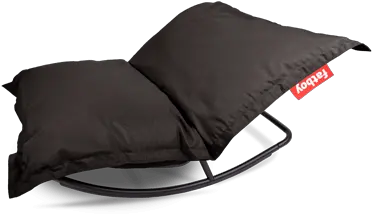  Fatboy Rock U0027n Roll U0026 The Original Outdoor Charcoal Outdoor Bean Bag Chair Png Rock N Roll Png