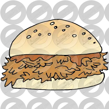  Bbq Sandwich Picture For Classroom Therapy Use Great Bbq Bbq Sandwich Clipart Png Bbq Transparent