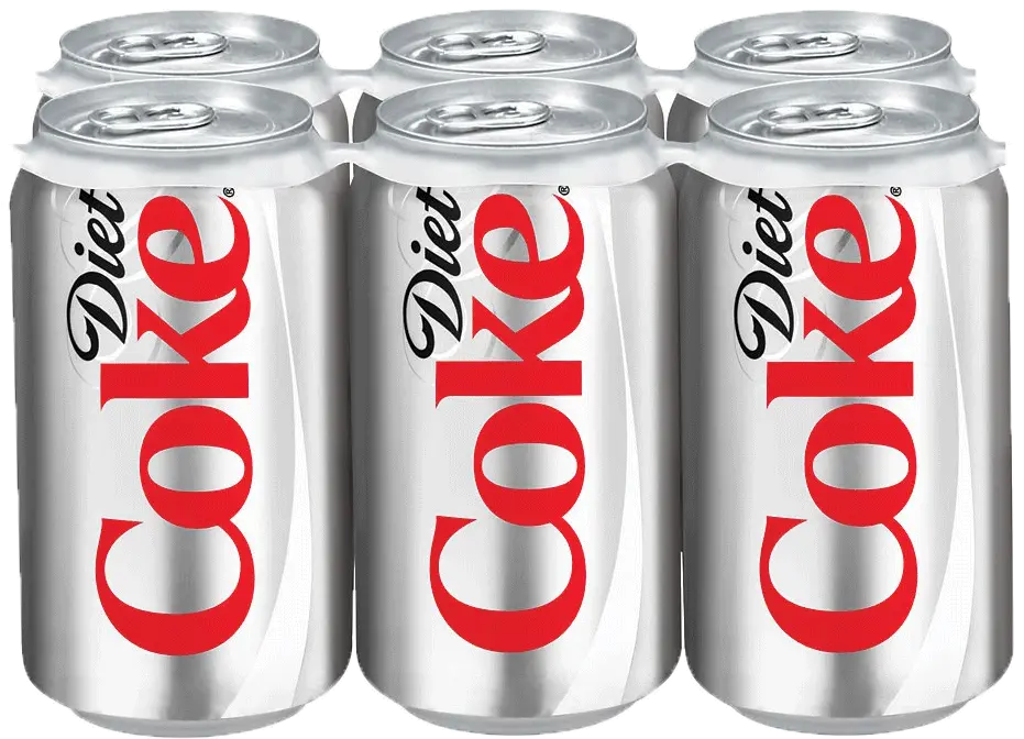  Diet Coke Can 12 Oz 6 Pack Six Pack Diet Coke Png Coke Can Png