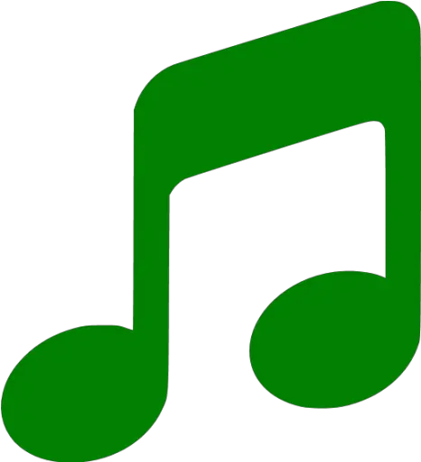  Green Note Icon Free Green Music Icons Music Icon Png Transparent Black Notes Icon Transparent