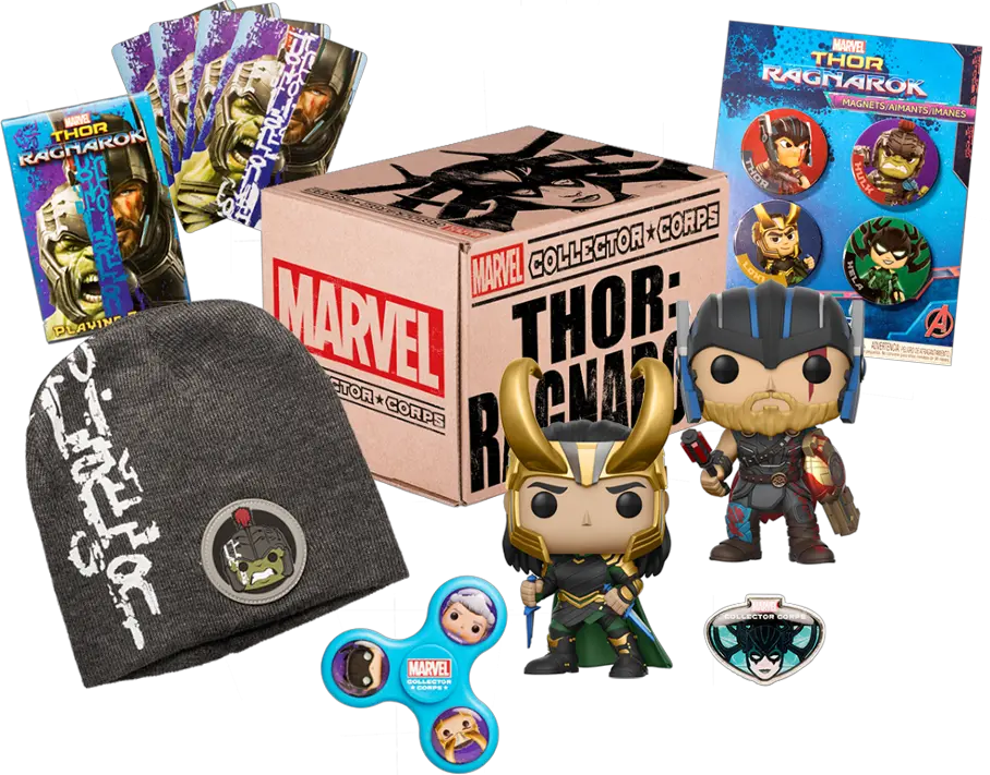  Download Cool Box De Thor Ragnarok Collector Corps Thor Marvel Collector Corps Thor Ragnarok Png Thor Png