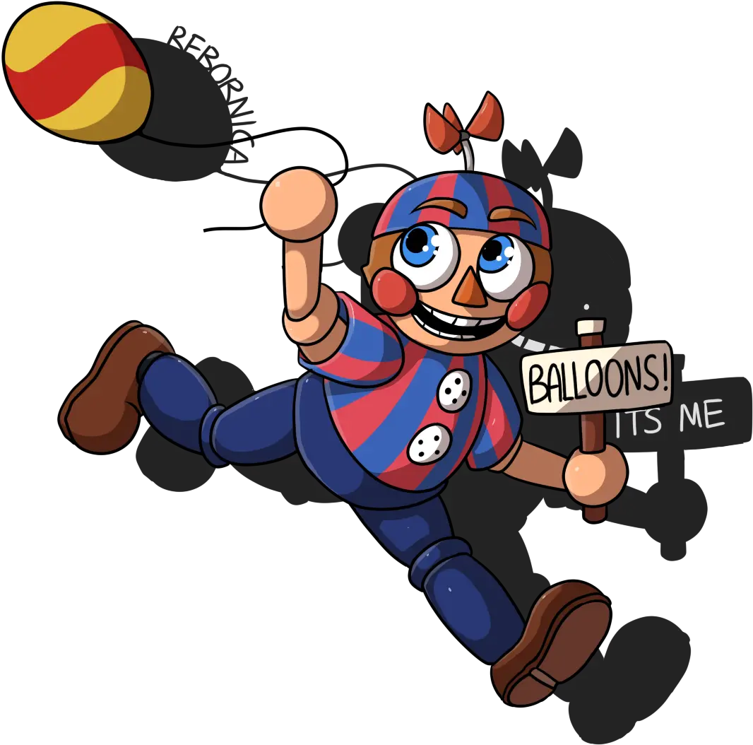  Oballoons Its Me Five Nights Balloon Five Night At Freddy Balloon Boy Png Its A Boy Png