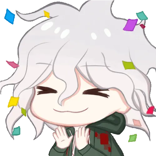  Nagito Komaeda Gif Saeran And Nagito Png Danganronpa Icon